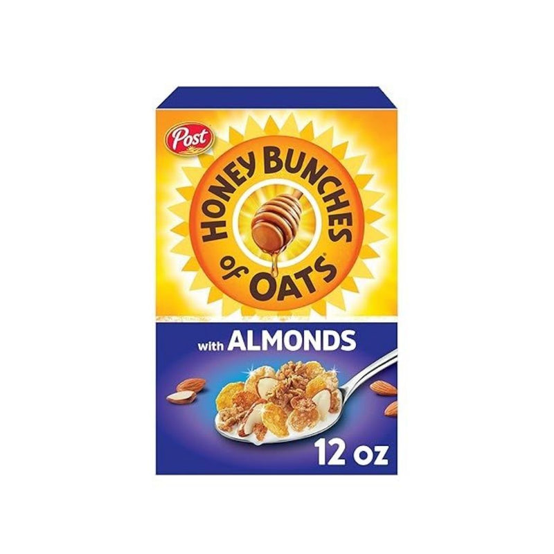 Honey Bunches of Oats with Almonds Breakfast Cereal, 12 Oz Box