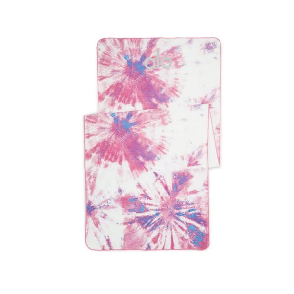 Alo Yoga Tie-Dye Grounded No-Slip Towel