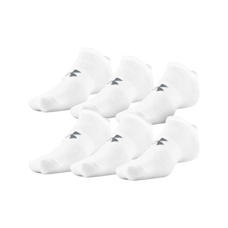 6 Pairs of Under Armour Men’s Essential Lite No Show Socks