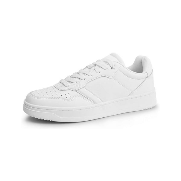 Hawkwell Men's Classic Leather Low Top Fashion Sneakers (2 Colors)