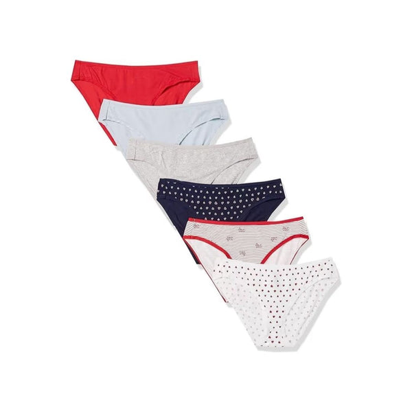 6 Pack Amazon Essentials Women’s Cotton Brief Underwear