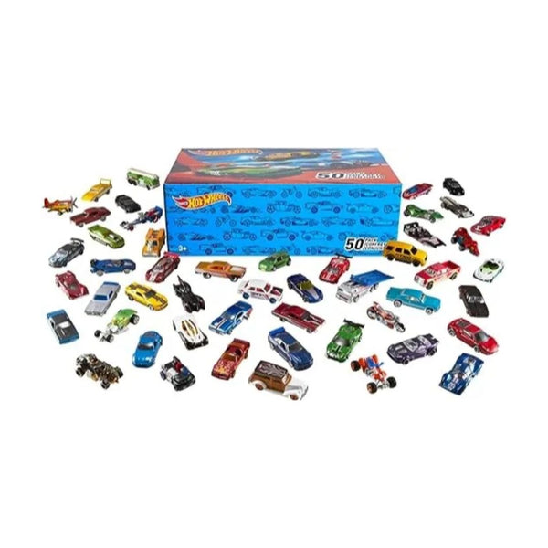 Hot Wheels Set of 50 Toy Trucks & Cars