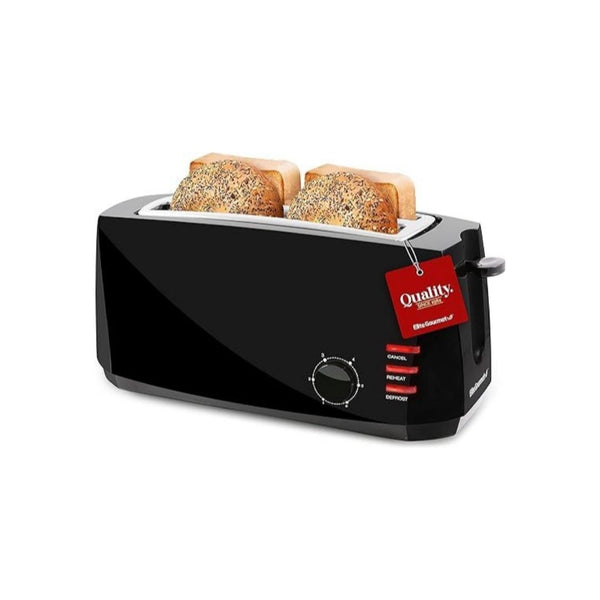 Elite Gourmet Long Slot 4 Slice Toaster