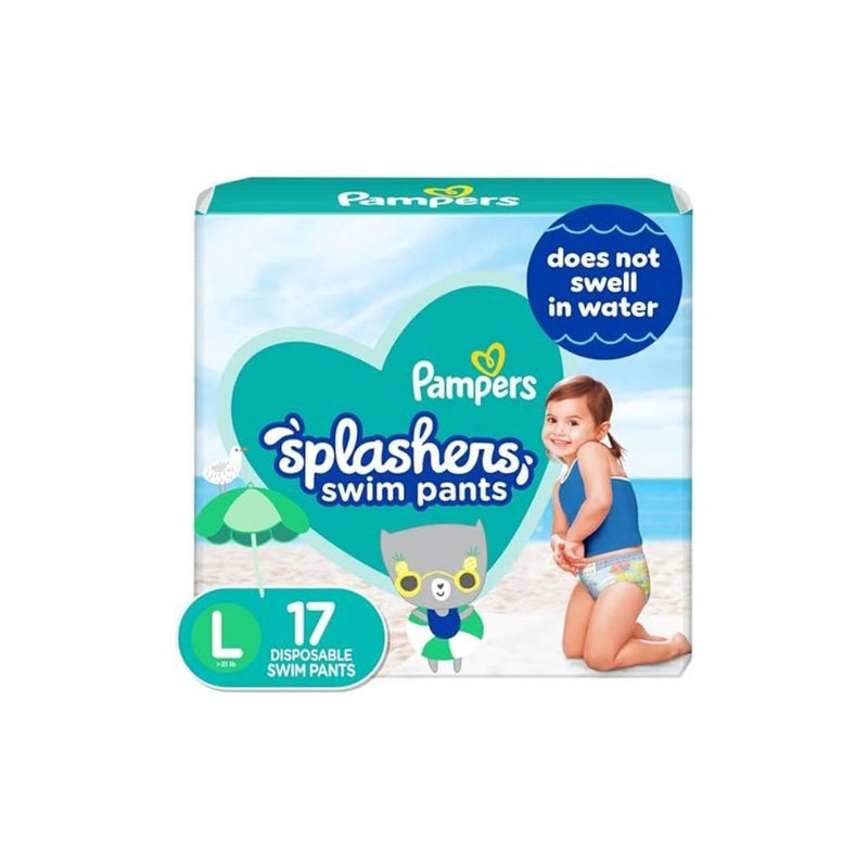 17-Count Pampers Splashers Swim Diapers - Size L