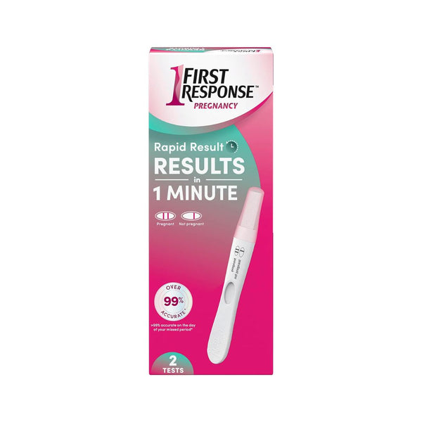 2 Pack First Response Rapid Result Pregnancy Test