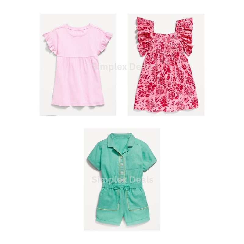 Old Navy Toddler and Girl Dresses