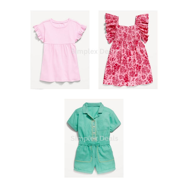 Old Navy Toddler and Girl Dresses