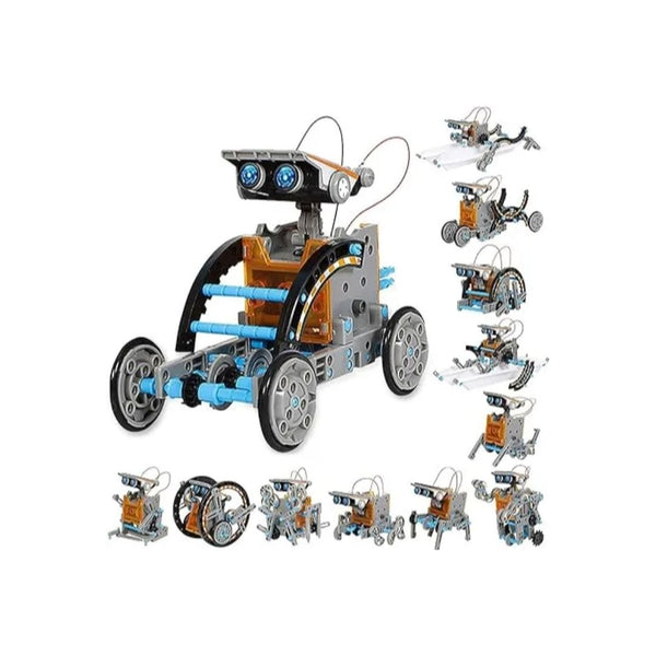STEM 12-in-1 Solar Robot Kit for Kids