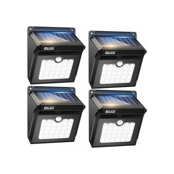 Pack of 4 Solar Outdoor Lights