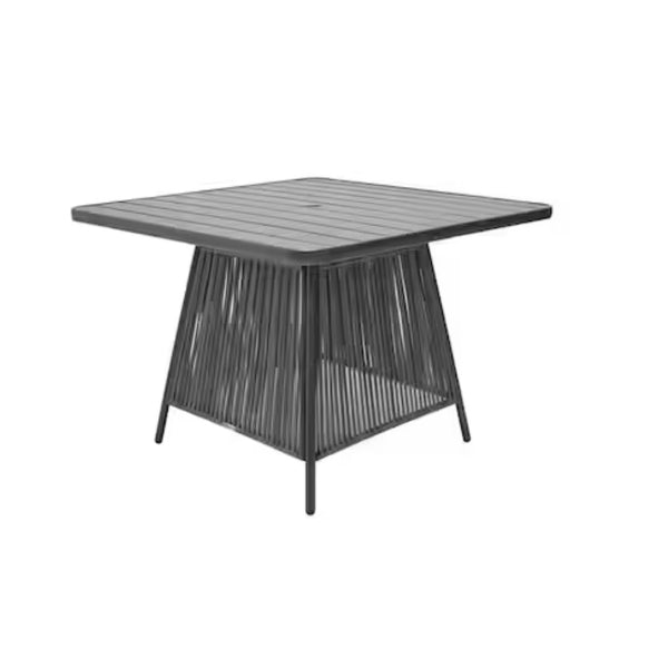 Hampton Bay Tolston Metal Outdoor Dining Table