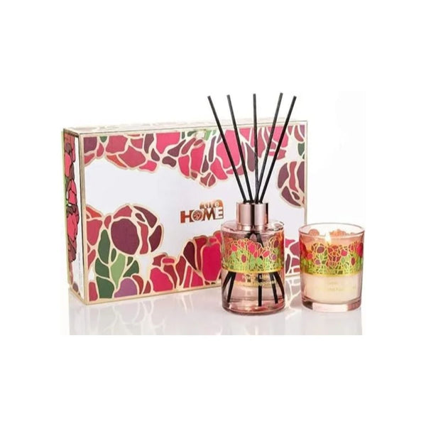 2 Pack Fragrance Reed Diffuser & Scented Candle Set