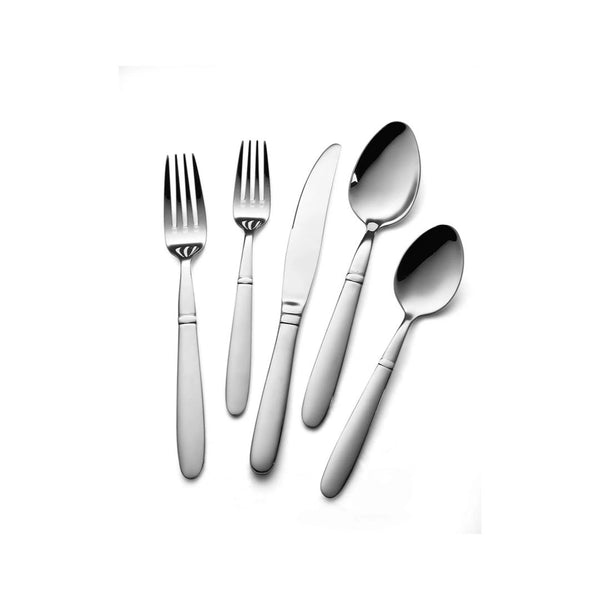Bruntmor CRUX Sterling Quality Silverware Royal 45 Piece Flatware Cutlery Set