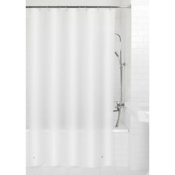 Mainstays Medium Weight Shower Liner, Stall 54″ x 78″ , Frosty