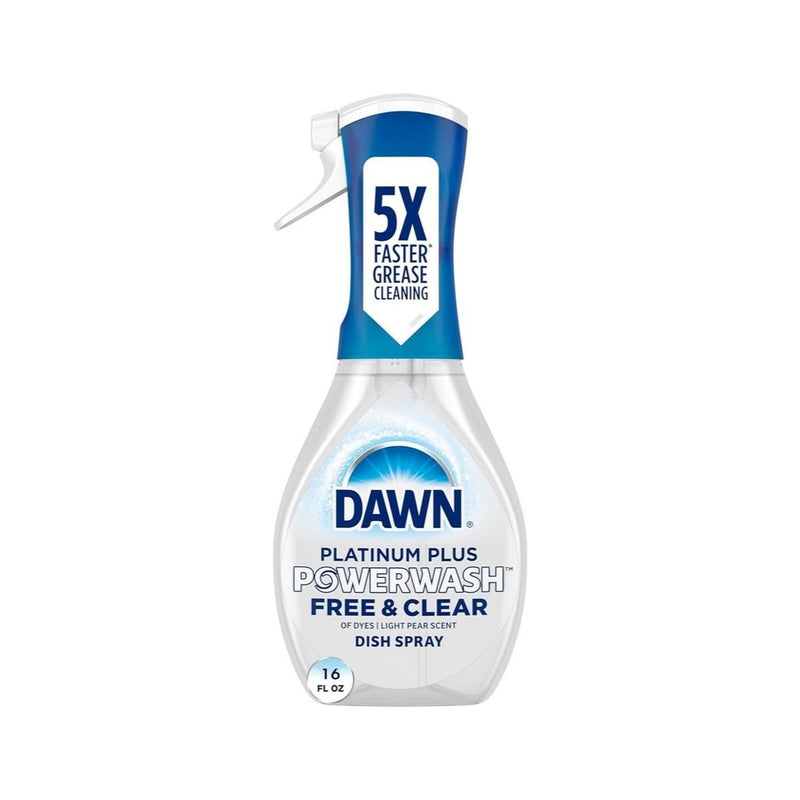 Dawn Powerwash Free & Clear Light Pear Dish Spray, 16 Fl Oz