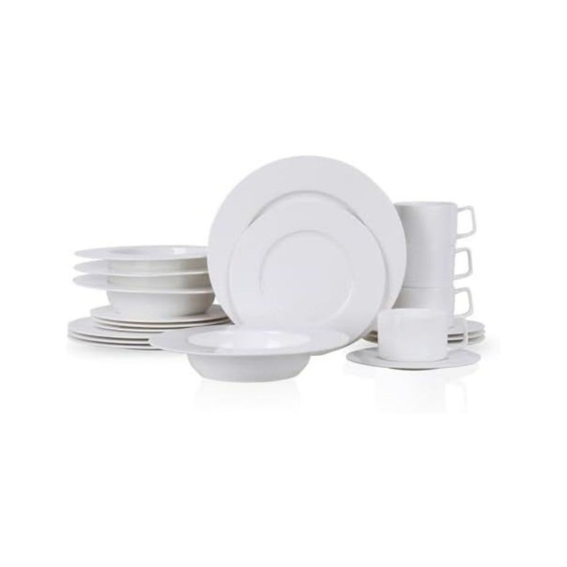 Stone Lain Sylvie 20 Pieces Bone China Dinnerware Set