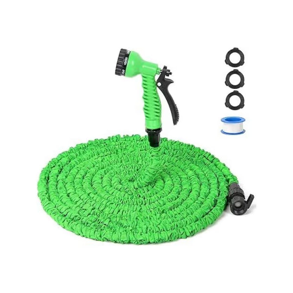 50FT Flexible Water Hose with Spray Nozzle