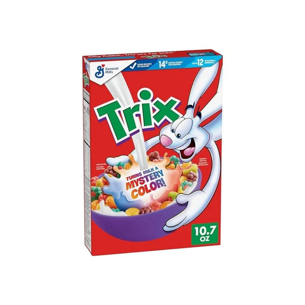 10.7oz Box of Trix Fruity Breakfast Cereal