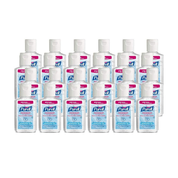 Pack of 24 Purell Advanced Hand Sanitizer Refreshing Gel