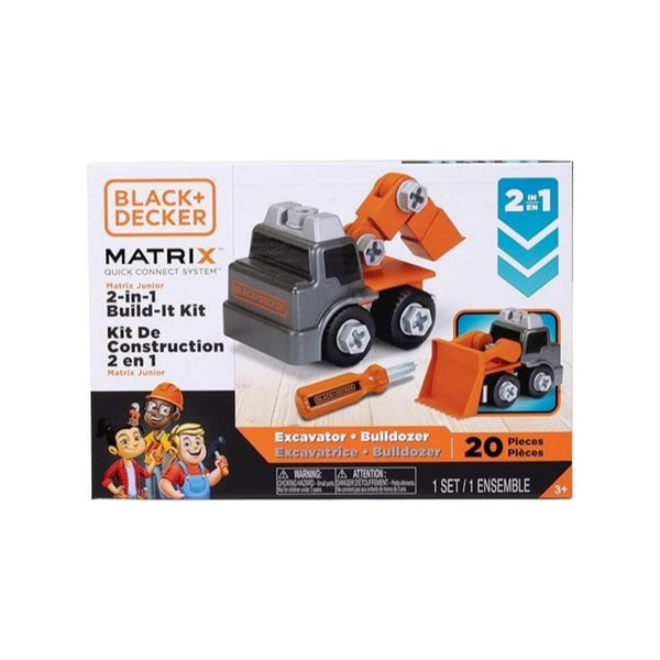 Black+Decker Matrix Jr. 2-in-1 Build-It Kit