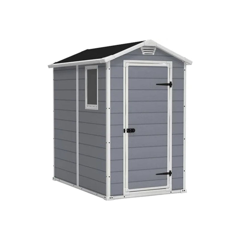 Keter Manor 4×6 Resin Outdoor Storage Shed Kit
