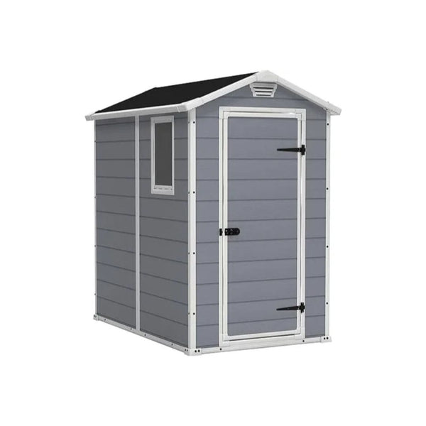 Keter Manor 4×6 Resin Outdoor Storage Shed Kit