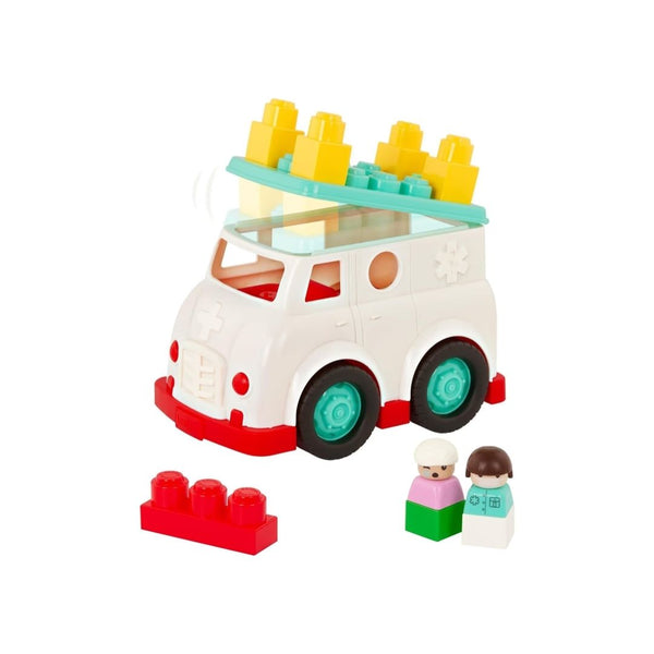 Battat Rescue Truck 8Pc Construction Set
