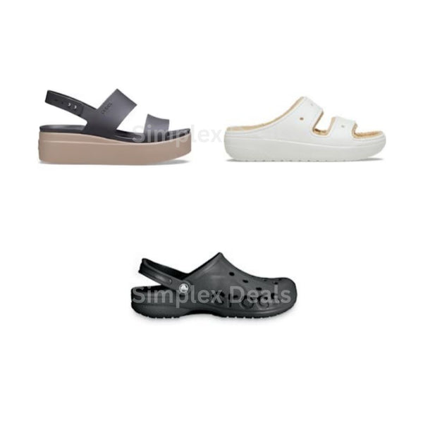 4 Pairs of Crocs