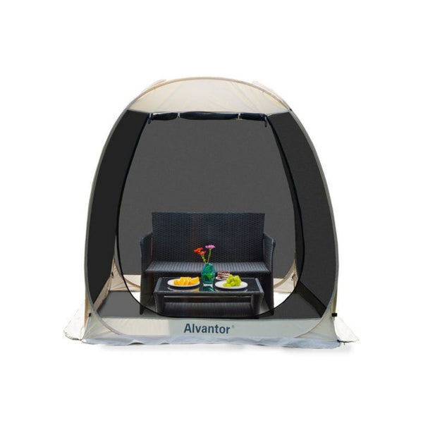Fiberglass Patio Pop-Up Gazebo with Screen Room