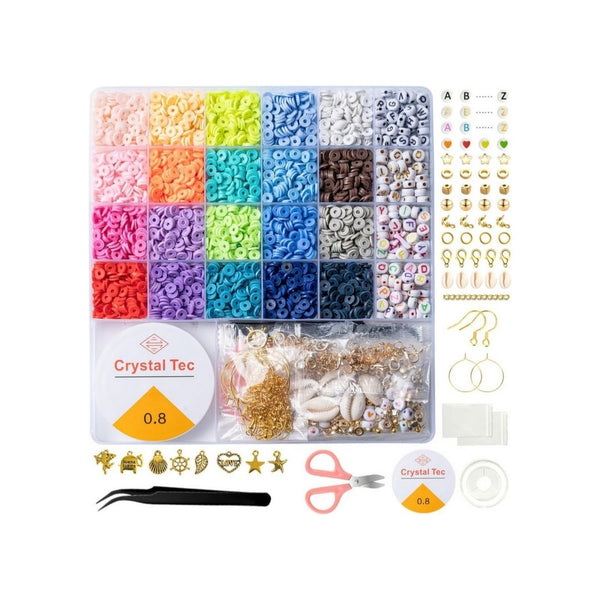 5040 Pcs Clay Beads Bracelet Making Kit