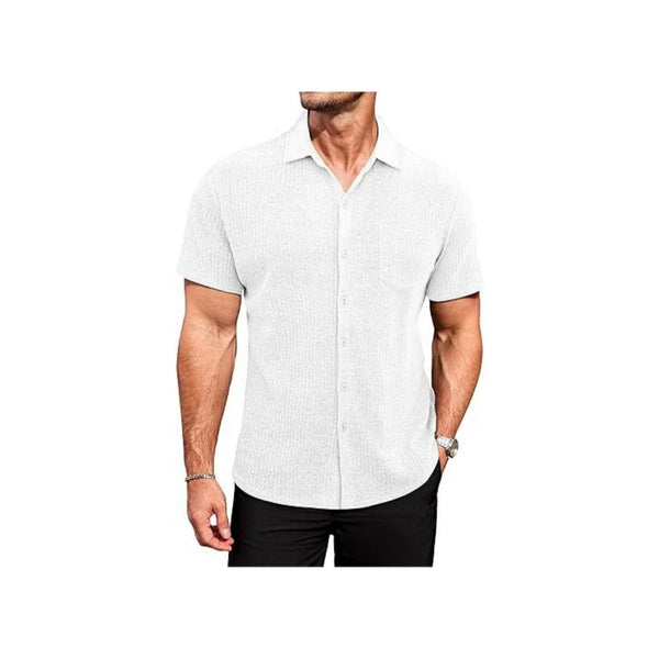 Men Muscle Fit Dress Shirts