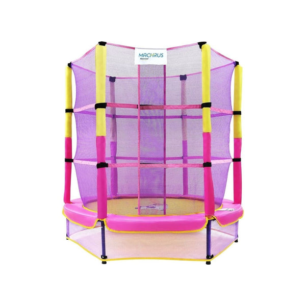 Machrus 60-Inch Kids Trampoline with Enclosure Net