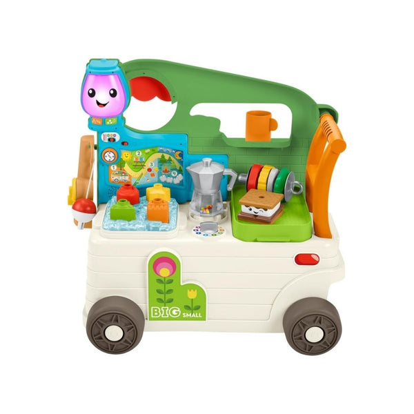 Fisher-Price Baby to Toddler 3-in-1 Camper Walker & Activity Center