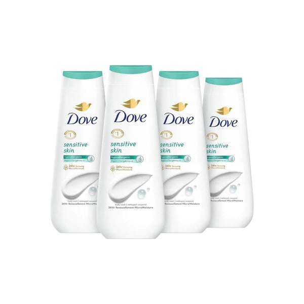 4 Bottles of Dove Body Wash