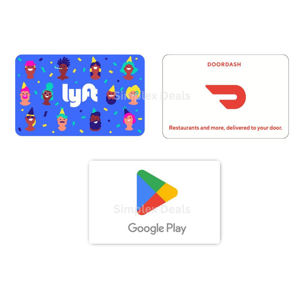 Save Big On Lyft, DoorDash, Google Gift Cards & More!