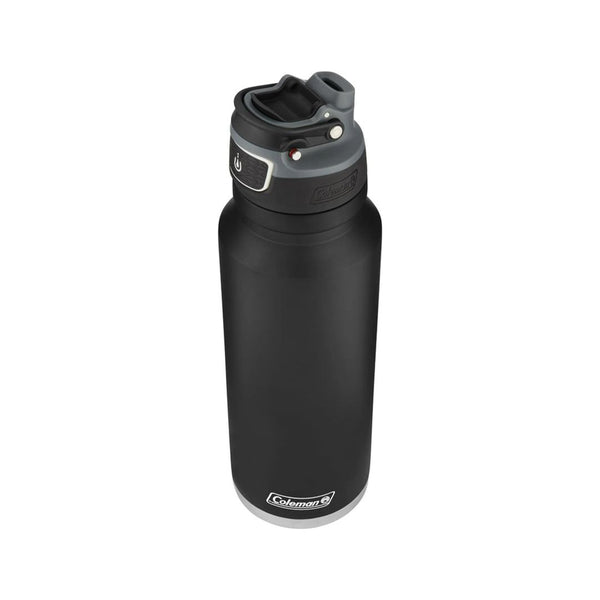 Coleman FreeFlow Vacuum-Insulated Stainless Steel Water Bottle with Leak-Proof Lid