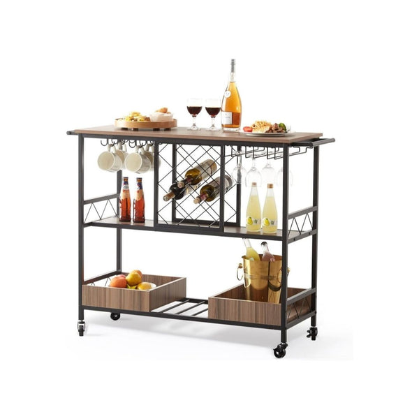 3 Tier Bar Cart
