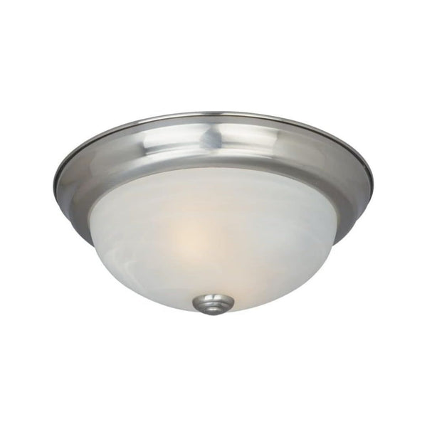 Modern 2-Light Flush Mount Ceiling Light Fixture