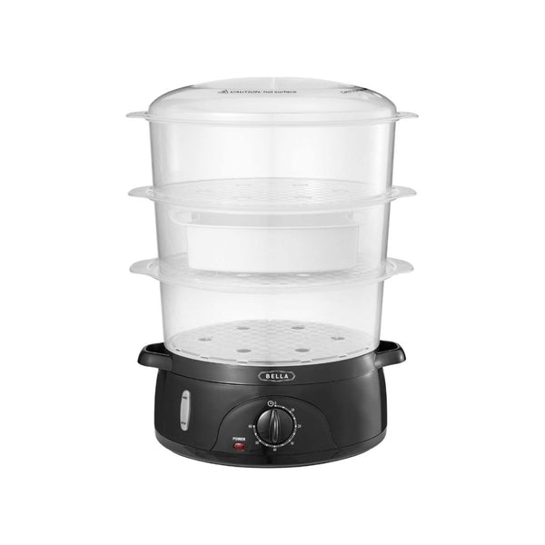 Bella - 9.5-Qt. 3-Tier Food Steamer