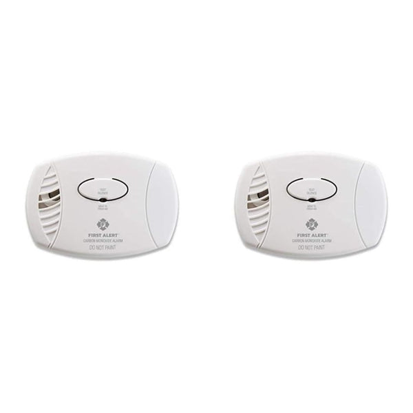 First Alert Carbon Monoxide Detector and First Alert Plug-in Battery Backup CO Alarm