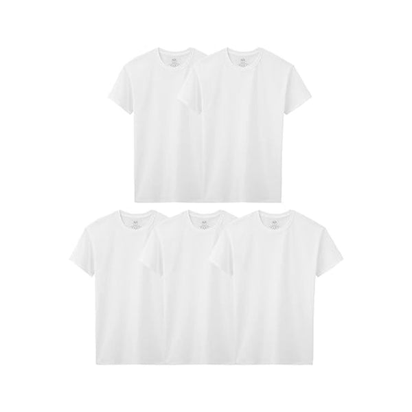 5-Pack Fruit of the Loom Boy's Eversoft Cotton T-Shirt
