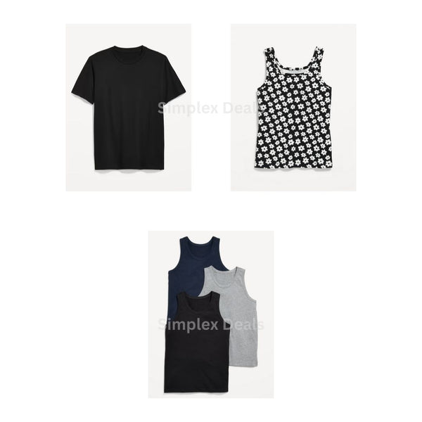 Save on Tanks and Tees from Old Navy