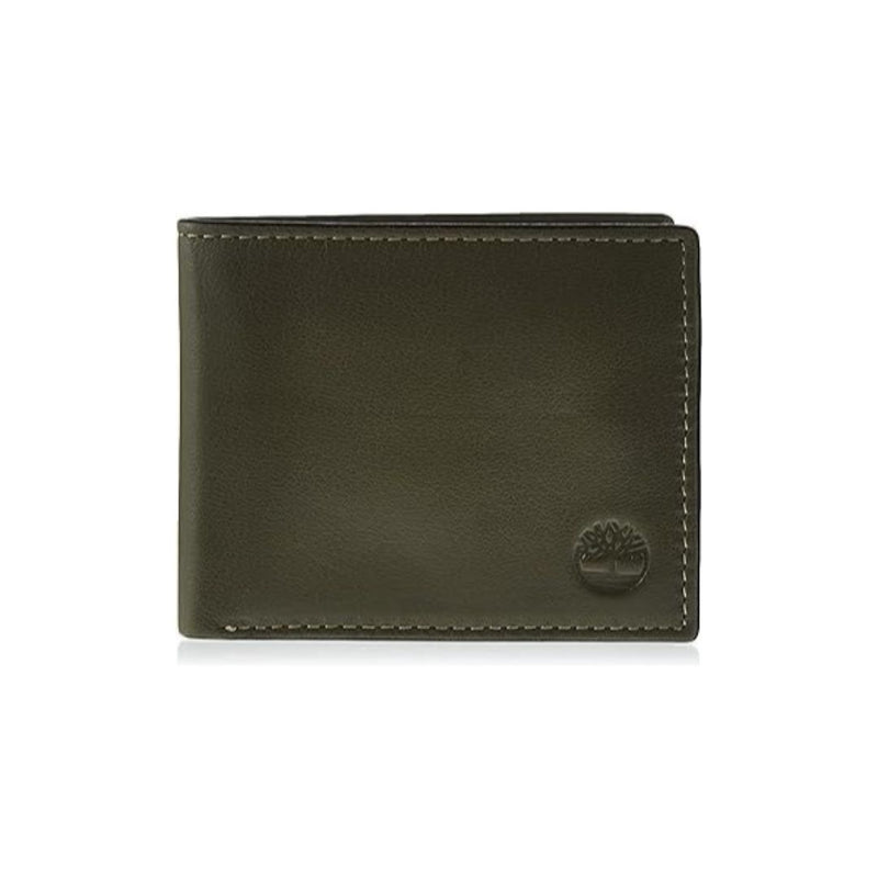 Timberland Men's Leather Wallet with Attached Flip Pocket (Many Colors)