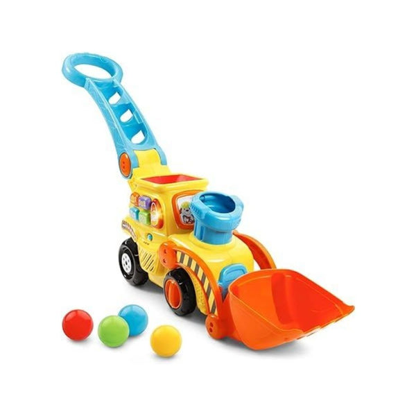 VTech Pop-A-Balls Push And Pop Bulldozer