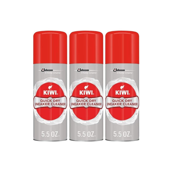 Pack of 3 KIWI Quick Dry Shoe Cleaner