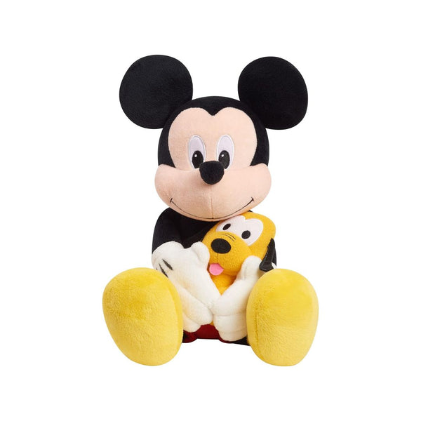 11.5-inch Mickey Mouse and Pluto Plush Stuffed Animal