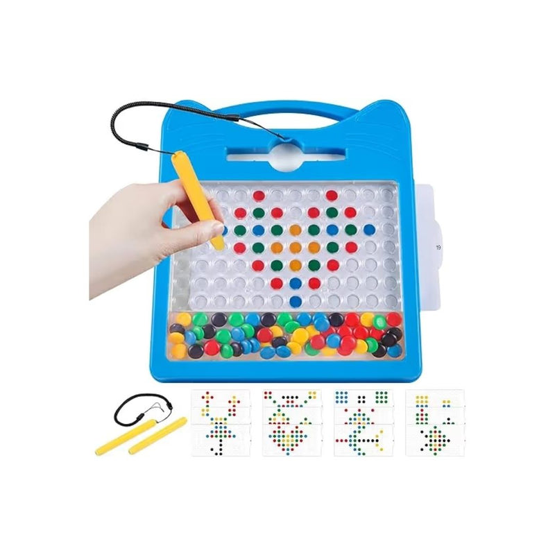 Magnetic Dot Art Drawing Board for Kids