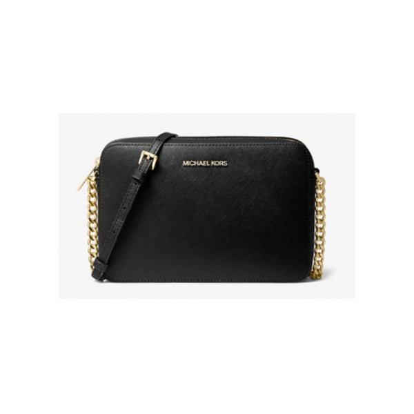 Michael Kors Jet Set Large Saffiano Leather Crossbody Bag (2 Colors)