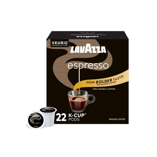 Pack of 4 Lavazza Espresso Italiano Single-Serve Coffee K-Cups, Medium Roast
