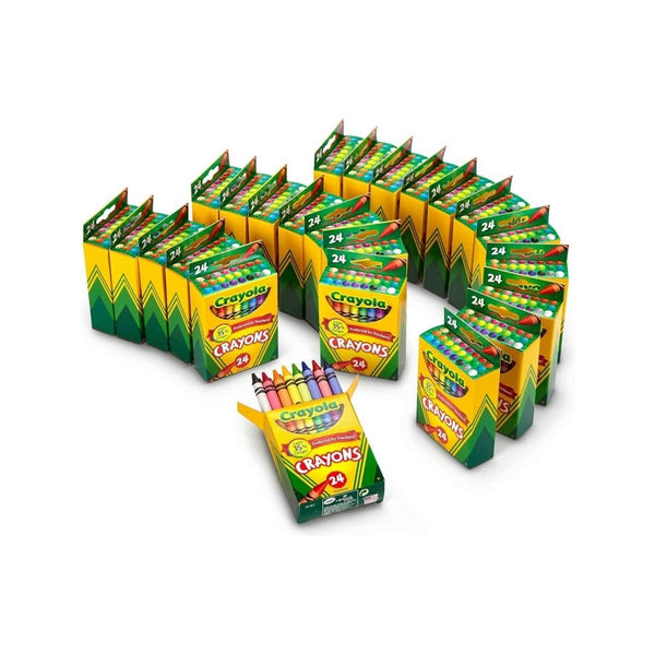 24 Packs of 24 Crayola Crayons