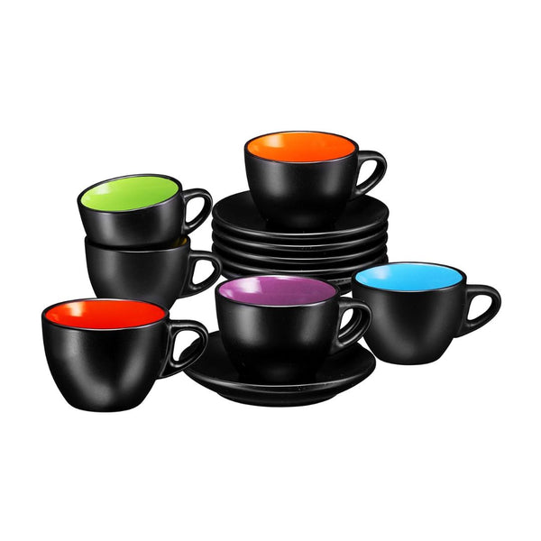 Set of 6 Bruntmor 6 Oz Cappuccino Coffee Cup